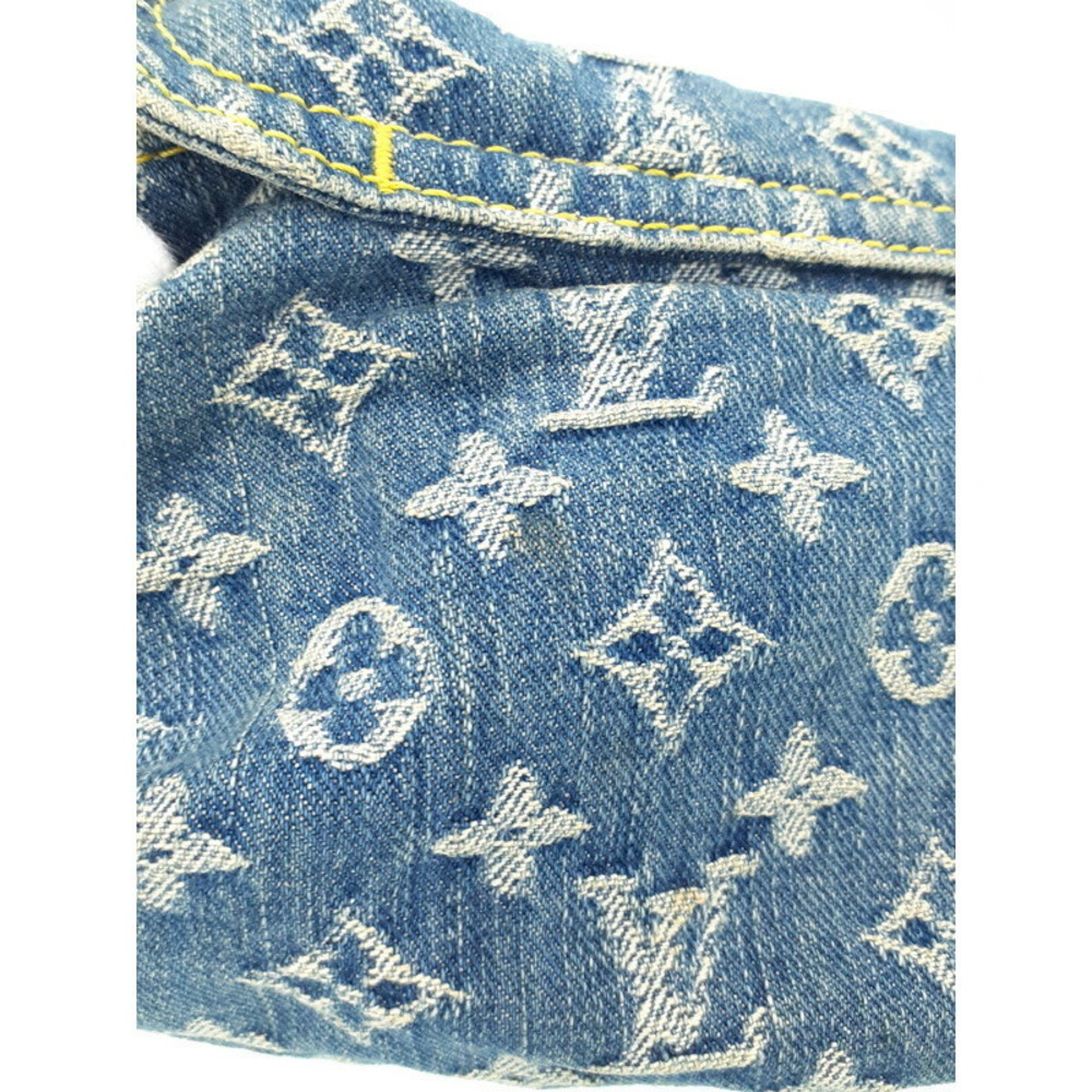 Louis Vuitton Monogram Denim Pleaty Semi Shoulder Bag - Picture 8 of 8